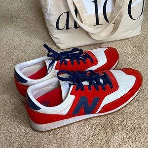 New Balance x J. Crew Collab Suede Sneakers, 8.5